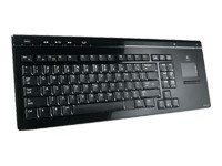 Logitech Cordless MediaBoard Pro keyboard touchpad