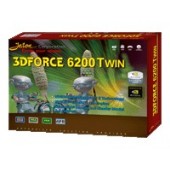 Jaton 3DForce 6200Twin - graphics adapter - GF 6200 - 256 MB