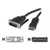 StarTech.com DisplayPort to DVI Video Converter Cable - video cable - DisplayPort / DVI - 6 ft