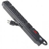 iConcepts 76453 90 Joules 125V 7-Outlet Surge Protector w/Phone/Fax Protection