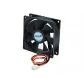 QUIET 8CM CASE FAN W/TX3 CONN