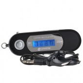 Centon moVex 8GB USB 2.0 MP3 Digital Music Player & Voice Recorder w/1.1" Color Changing LCD (Black)