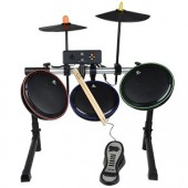 Logitech Guitar Hero Series Wireless Drum Controller for Microsoft Xbox 360 (Black)