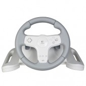 Logitech Speed Force Wireless Racing Wheel for Nintendo Wii