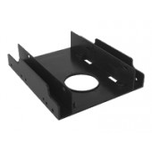 SIIG 3.5" to Dual 2.5" Drive Bay Adapter - storage bay adapter