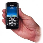 BlackBerry Pearl 8100 2.25" LCD Unlocked Dual-Band GSM Bluetooth 1.3MP Camera Smartphone w/QWERTY Keyboard (Titanium)
