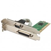 MosChip MCS9865 1-Port Parallel & 1-Port RS-232 Serial PCI Controller Card