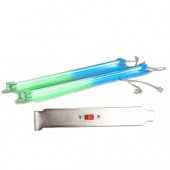 Logisys CLK12BG2 12" Cold Cathode Case Lights - 2-Pack w/Power Switch (Blue/Green)