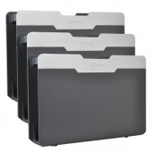 Fellowes Desk Additions 75260 3-in-1 Versatile File (Gray) - Stack Vertically Horizontally or Side-By-Side!