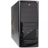 Logisys CS-206BK 10-Bay ATX Mid Tower Computer Case w/480W 20+4-pin PSU (Black)