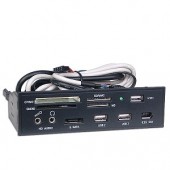 5.25" USB 2.0/FireWire/eSATA All-in-One MultiFunction Internal Card Reader