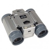 USB 4x28 Binoculars w/Built-In Digital Camera/Camcorder
