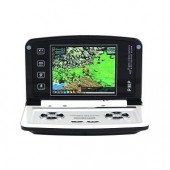2GB USB MP3 Digital Music/Video FM Player w/Folding Panel 3" LCD & Camera (Black/White)
