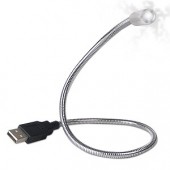 LED USB Flex Neck Notebook Booklight - Read & Type in the Dark!