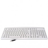 Ez-9900 USB 107-Key Spanish Keyboard (White)
