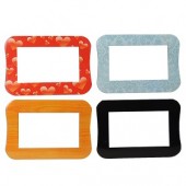 Interchangeable Fashion Faceplates for PhotoShare 7D Digital Photo Frame - 8 Different Designs!