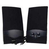 2-Piece Multimedia Speaker Set (Black)