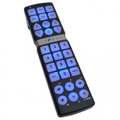 La-Z-Boy LZ4100 4-Function Mega Universal Remote Control w/Extra Large Buttons (Black)