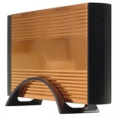 Speed Metal 3.5" USB 2.0 Aluminum External IDE/SATA HDD Enclosure (Copper) - Supports up to 1 Terabyte!