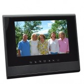 7" RZDF-107U 1GB 800x480 Digital Photo Frame (Black) - Also Use As A Secondary LCD Monitor!