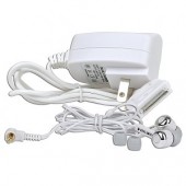 2-in-1 Starter Kit w/Earbuds & Wall Charger for iPod - Charge & Listen to Your iPod Anywhere!